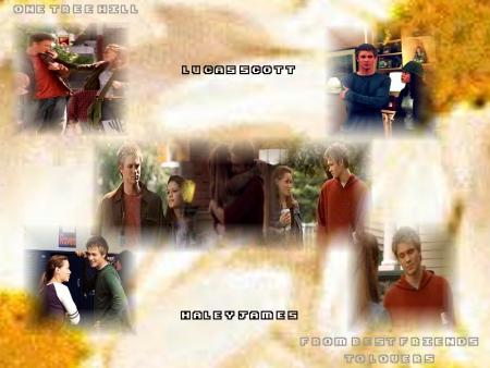 Lucas Scott & Haley James Scott.